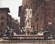 AMMANATI, Bartolomeo Fountain of Neptune   nnn France oil painting reproduction